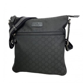 Gucci GG Nylon Shoulder Bag 449185 Black Men's P1458707
