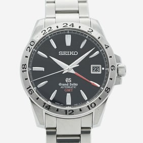 Seiko Grand 9S66-00B0 SBGM027 Black Dial Men's Watch