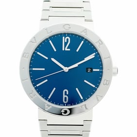 Bvlgari BB41S Blue Dial Men's Watch
