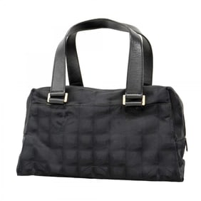 Chanel New Travel Nylon Handbag in Black Champagne for Women