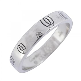 Cartier Happy Birthday Ring, 18K White Gold, #59, Men's, P1488745