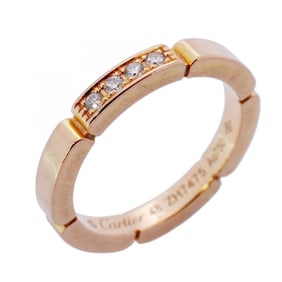 Cartier Maillon Panthère Ring, 4PD, 18K Pink Gold with Diamonds, Women's, P1493604