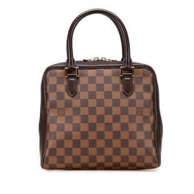 Louis Vuitton Damier Brera Handbag N51150 Brown Leather Women's LOUIS VUITTON