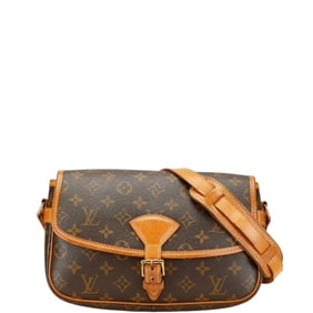 Louis Vuitton Monogram Sologne Shoulder Bag M42250 Brown Leather Women's LOUIS VUITTON