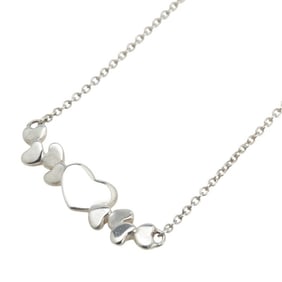 Tiffany & Co. Paloma Picasso Modern Heart Necklace in 925 Sterling Silver for Women.