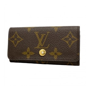 Louis Vuitton Monogram Multicle 4 Key Case M69517 Brown Men's and Women's