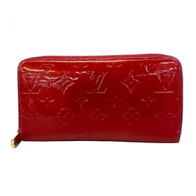 Louis Vuitton Vernis Zippy Wallet M91981 Pomme d'Amour Women's Long