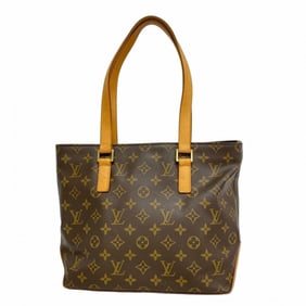 Louis Vuitton Monogram Cabas Piano Tote Bag M51148 Brown Women's