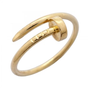 Cartier Juste un Clou Small Ring, 18KYG Yellow Gold, #57, Women's
