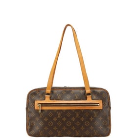 Louis Vuitton Monogram Cite GM Shoulder Bag M51181 Brown Leather Women's LOUIS VUITTON
