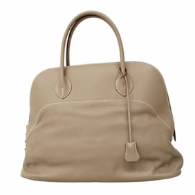 Hermes Hermès Bolide Relax 40 Swift Etoupe Handbag, Women's, with P Stamp