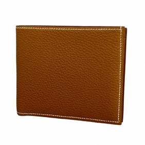 Hermes Hermès MC2 Togo Gold Wallet (E Stamp) for Men