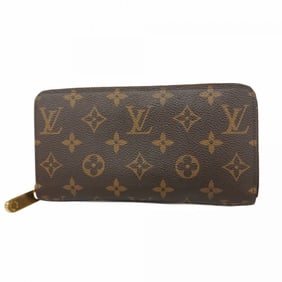 Louis Vuitton Monogram Zippy Wallet M60017 Brown Women's P1386963