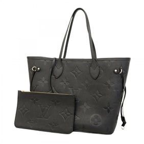 Louis Vuitton Tote Bag Monogram Empreinte Neverfull MM M45685 Noir Women's
