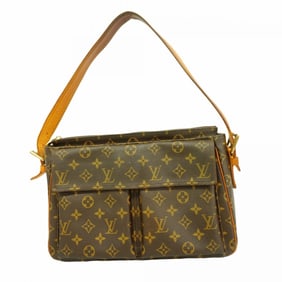 Louis Vuitton Monogram Viva Cite GM Shoulder Bag M51163 Brown Women's