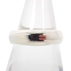 TIFFANY 925 knife edge ring size 11