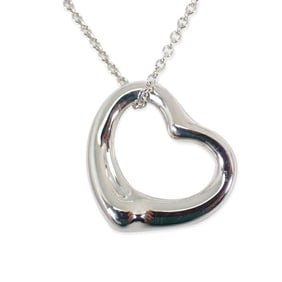 TIFFANY SV925 heart pendant necklace