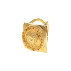 Gianni Versace Medusa Metal Gold Scarf Ring 1623