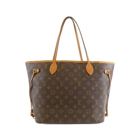 Louis Vuitton Monogram Neverfull MM M40156 Handbag