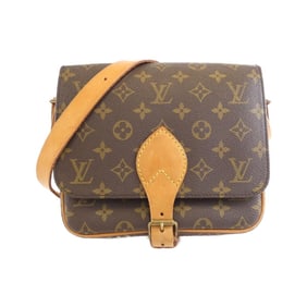 Louis Vuitton Monogram Cartouchiere 22cm M51253 Shoulder Bag