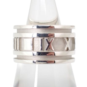 TIFFANY 925 Atlas Wide Ring, size 11