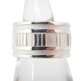 TIFFANY 925 Atlas Wide Ring, size 11