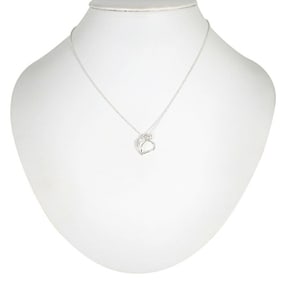 TIFFANY 925 heart pendant necklace