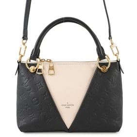 Louis Vuitton Monogram Empreinte V Tote BB M44418, a two-way shoulder bag in black.