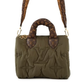 Louis Vuitton Handbag, Recycled Nylon Monogram LV Pillow Speedy Bandouliere 25 M59009 2-Way Shoulder