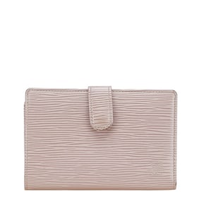 Louis Vuitton Epi Porte Monnaie Bi-fold Wallet M6324B Lilac Purple Leather Women's LOUIS VUITTON