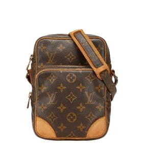 Louis Vuitton Monogram Amazon Crossbody Shoulder Bag M45236 Brown Leather Women's LOUIS VUITTON
