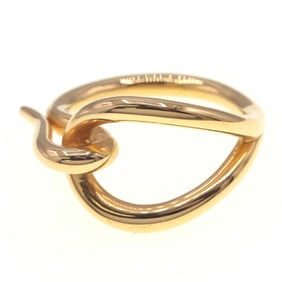 Hermes Jumbo Gold Metal Scarf Ring for Shawls, Scarves, and Mufflers, Women's HERMES