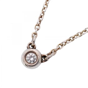 Tiffany Necklace By the Yard 1PD Silver 925 Diamond Women's