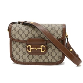 Gucci Horsebit 1955 GG Supreme Shoulder Bag 602204