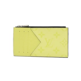 Louis Vuitton Taiga Rama Coin Card Holder, Business Case, Wallet, Lemonade, M14109