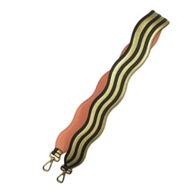 Like new Fendi Strap You Leather Gold and Black Shoulder 0501 FENDI