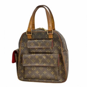 Louis Vuitton Monogram Excentricite Handbag M51161 Brown Women's