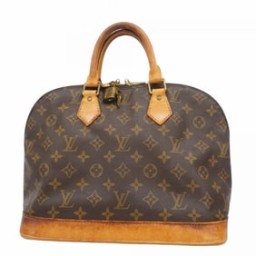 Louis Vuitton Monogram Alma Handbag M51130 Brown Women's