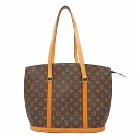 Louis Vuitton Monogram Babylon Tote Bag M51102 Brown Women's