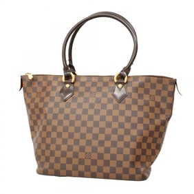 Louis Vuitton Damier Saleya MM Handbag N51182 Ebene Women's
