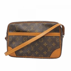 Louis Vuitton Monogram Trocadero 27 Shoulder Bag M51274 Brown Women's