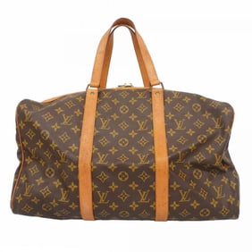 Louis Vuitton Monogram Sax Pool 45 Boston Bag M41624 Brown Men's/Women's