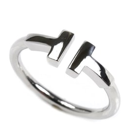 TIFFANY & Co. Tiffany 18K White Gold T-Wire Ring, Size 10, 3.4g, Women's, 60148370