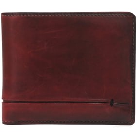Berluti Gaspard Leather Reddish Brown Bifold Wallet 0024 BERLUTI