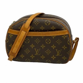 Louis Vuitton Monogram Blois Shoulder Bag M51221 Brown Women's