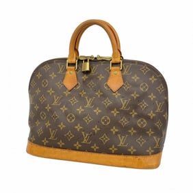 Louis Vuitton Monogram Alma Handbag M51130 Brown Women's