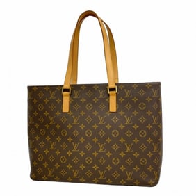 Louis Vuitton Monogram Luco Tote Bag M51155 Brown Women's