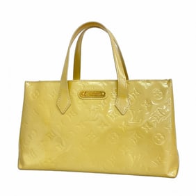 Louis Vuitton Vernis Wilshire PM Handbag M91452 in Broncorail for Women