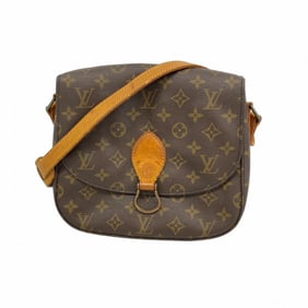 Louis Vuitton Monogram Saint-Cloud GM Shoulder Bag M51242 Brown Women's