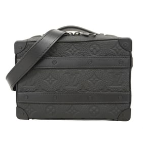 Louis Vuitton Monogram Taurillon Handle Soft Trunk M59163 Noir 2-Way Men's Handbag